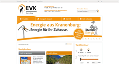 Desktop Screenshot of ev-kranenburg.de